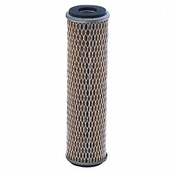 PARKER Filter Cartridge 10 micron 9 5/8 H, 6PAW9
