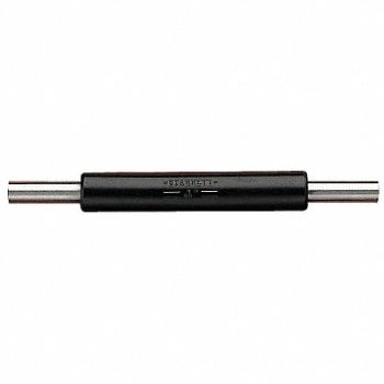 STARRETT End Measuring Rod 1/4 In w/Rubber Handle, 6PCE3