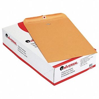 UNIVERSAL Manila Envelopes 15 H 10 W PK100, 6PDP8
