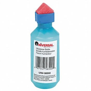 UNIVERSAL Envelope Moisteners 2 oz Blue, 6PDR2