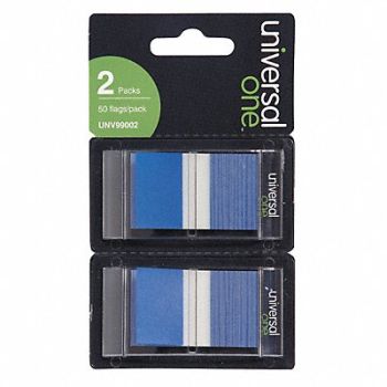 UNIVERSAL ONE Sticky Flags 1 x 1-3/4 PK100, 6PDU5