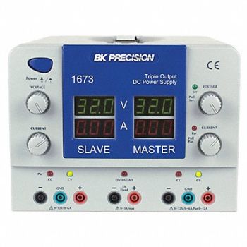 B K PRECISION Triple Output DC Power Supply 400W, 6PFG1