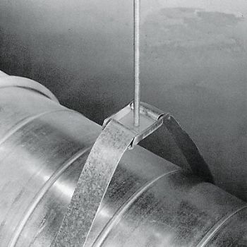 DUCTMATE Strap Hanger Steel PK5, 6PFZ3