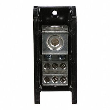 SQUARE D Power Distr Block Al/Cu 600V AC/DC, 6PGF0