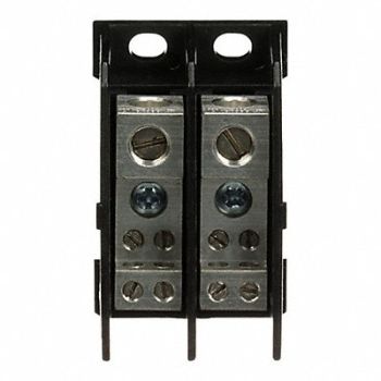 SQUARE D Mintr Distr Block Al/Cu 600V AC/DC, 6PGF3
