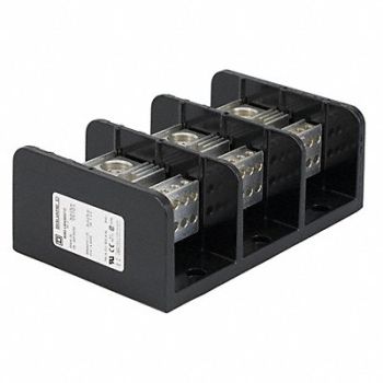 SQUARE D Power Distr Block Cu 600V AC/DC, 6PGF7