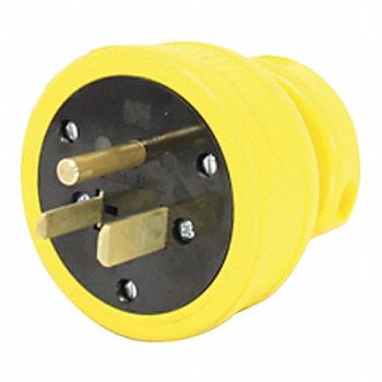 GRAINGER APPROVED Plug 6-50P 50A 250VAC 1 Phase, 6PGT4