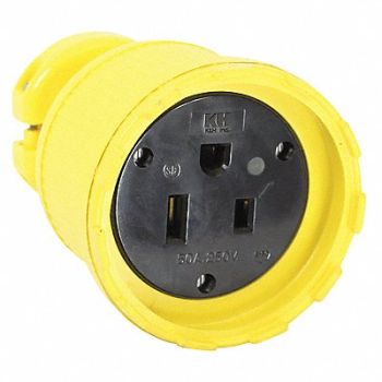 GRAINGER APPROVED Connector 6-50R 50A 250V, 6PGT5