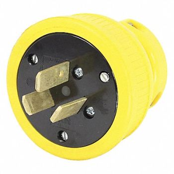 GRAINGER APPROVED Plug 10-50P 50A 125/250VAC 1 Phase, 6PGT6