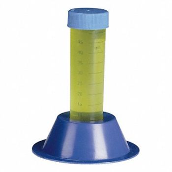 HEATHROW SCIENTIFIC Rack 1-Well Polystrene Blue PK5, 6PTK5