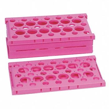 HEATHROW SCIENTIFIC Rack PINK PK2, 6PTK7