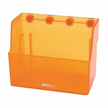 HEATHROW SCIENTIFIC Storage Rack Miscellaneous Orange, 6PTL6