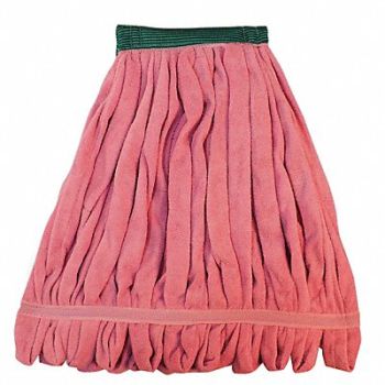 TOUGH GUY Wet Mop Red Microfiber, 6PVZ0