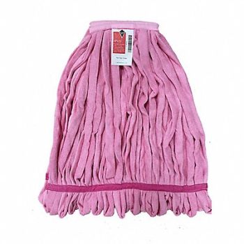 TOUGH GUY Wet Mop Red Microfiber, 6PVZ2