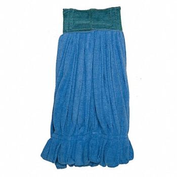 TOUGH GUY Wet Mop Blue Microfiber, 6PVZ4