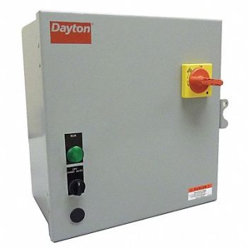 HOFFMAN IEC Combo Str 9-13 A 120V Coil 1 Enc, 39N398