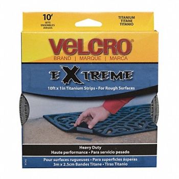 VELCRO BRAND Reclosable Fastener Shapes 10 ft x 1, 6PXW0
