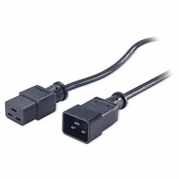 APC BY SCHNEIDER ELECTRIC Pwr Cord IEC 320 C20 H05VV-F 2 ft 1.5mm, 6PYE3
