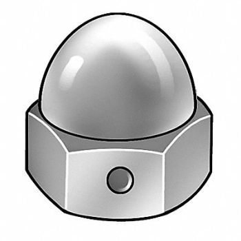 GRAINGER APPROVED CpNt SlfLock 18-8 SS 1/2 -13 0.8125 1PK, 6RA63