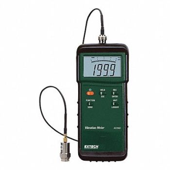 EXTECH Heavy Duty Vibration Meter w/NIST Cert, 6RGK2