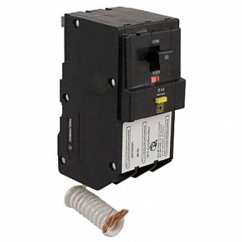 SQUARE D Circuit Breaker 50A Plug In 120V 3P, 6RHG9