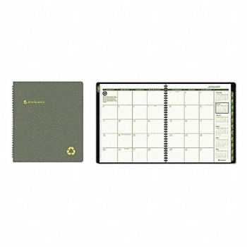 AT-A-GLANCE Planner Monthly 9 x 11in Black, 6RMK0