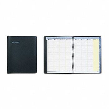 AT-A-GLANCE Planner Monthly 8-1/4 x 10-7/8in Black, 6RMK1