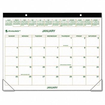 AT-A-GLANCE Desk/Wall Calendar Monthly 22 x 17 In, 6RML4