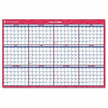 AT-A-GLANCE Wall Calendar Yearly 32 x 48 In, 6RMP0