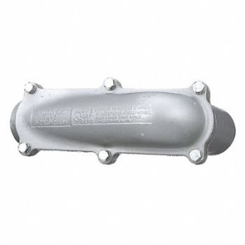 APPLETON ELECTRIC Elbow Iron Trade Size 2in, 6RUJ5