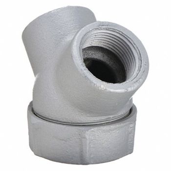 APPLETON ELECTRIC Capped Elbow Aluminium Trade Size 3/4in, 6RUL6