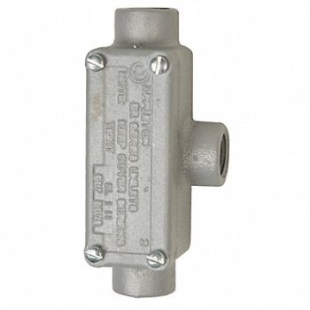 APPLETON ELECTRIC Conduit Outlet Body Iron Trd Sz 3/4in, 6RUM8