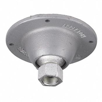 APPLETON ELECTRIC Flexible Fixture Hanger 3/4In Hub Iron, 6RUN8