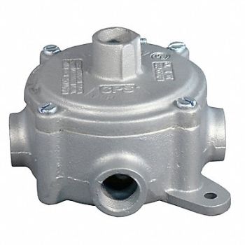 APPLETON ELECTRIC Conduit Outlet Body Iron Trd Sz 3/4in, 6RUV0