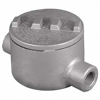 APPLETON ELECTRIC Conduit Outlet Body Alum Trd Sz 3/4in, 6RUW3