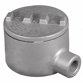 APPLETON ELECTRIC Conduit Outlet Body Iron Trd Sz 3/4in, 6RUX2