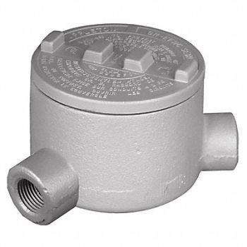 APPLETON ELECTRIC Conduit Outlet Body Alum Trd Sz 3/4in, 6RVG0