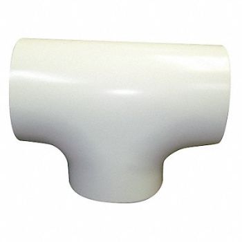 JOHNS MANVILLE Fitting Cover Tee 10-3/4 In Max White, 6TED9