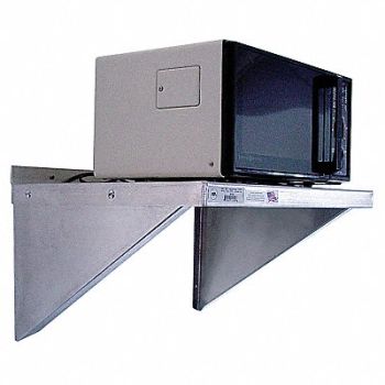 NEW AGE Wall Shelf 13inx24inx24in ShlfCap 300lb, 6TJL4