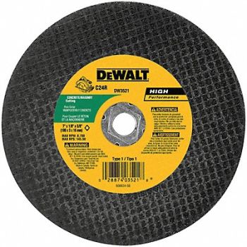 DEWALT CutOff Wheel C24R 7 x.125 x5/8 8700rpm, 6TMT1