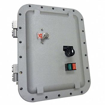 HOFFMAN Combo Starter IEC 19-25A NEMA 7 HOA, 6TNX5