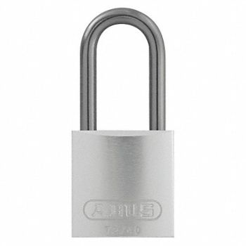ABUS D8949 Lockout Padlock KA Silver 1-1/2 H, 6TRW1