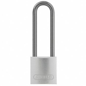 ABUS D8945 Lockout Padlock KD Silver 1-1/2 H, 6WNW1