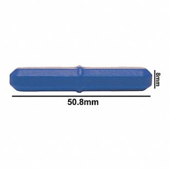 SP SCIENCEWARE SPINBAR STIR BAR PTFE OCT BLUE 2X5/16, 6TVP9