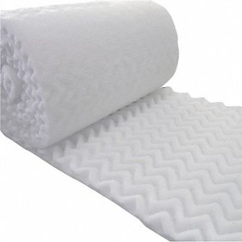 GLOBAL FINISHING SOLUTIONS Paint Collector Filter Roll 24 ft L, 6TWA3