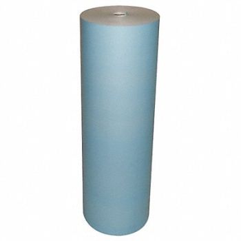 GRAINGER APPROVED Masking Paper 34-1/2 In Blue, 6TWP9