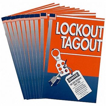 BRADY Training Booklets Pk10, 6U821