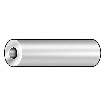 GRAINGER APPROVED Spacer Round Steel 1/4in L PK5, 2FUT8