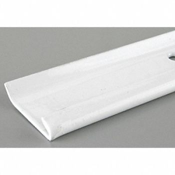 GRAINGER APPROVED 40 IN White Hang Track, 6UDJ6
