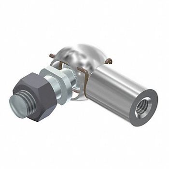BANSBACH EASYLIFT 8mm Ball Socket 22mm M5 Thread Elbow Jt, 6UDU1